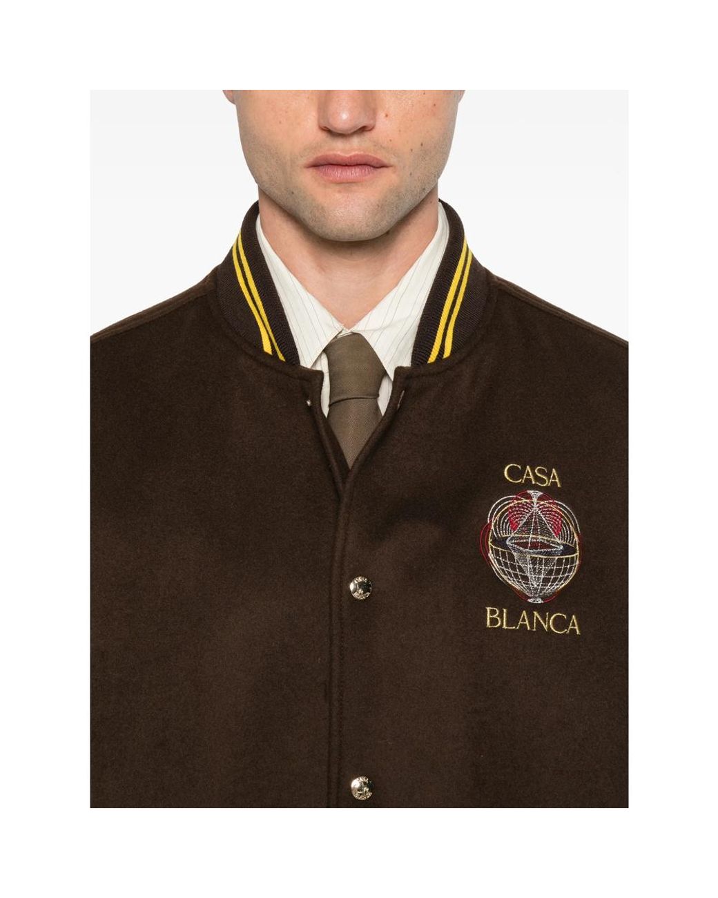 Casablanca Brown Jackets for men