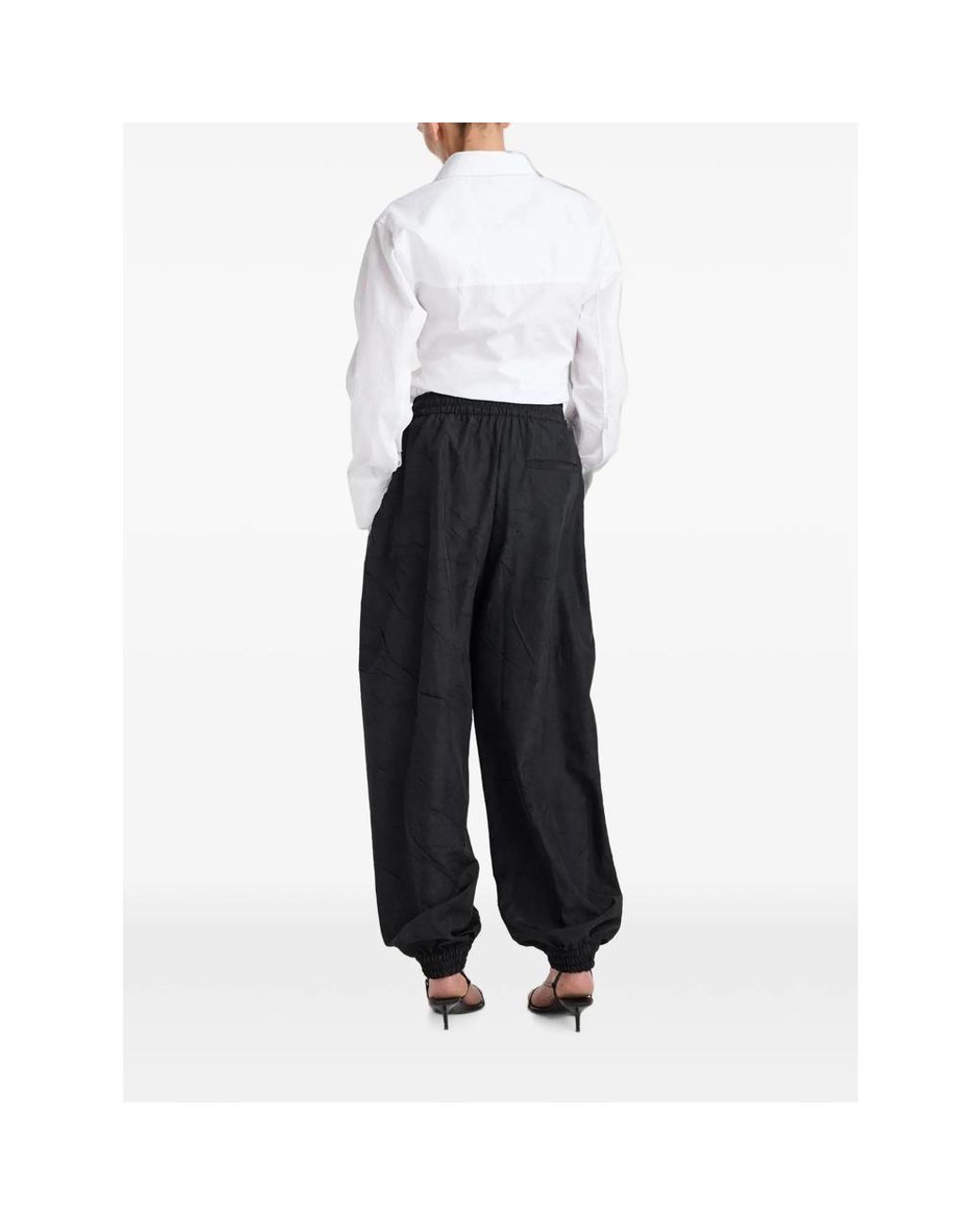 Rohe Blue Elasticated-Waistband Trousers