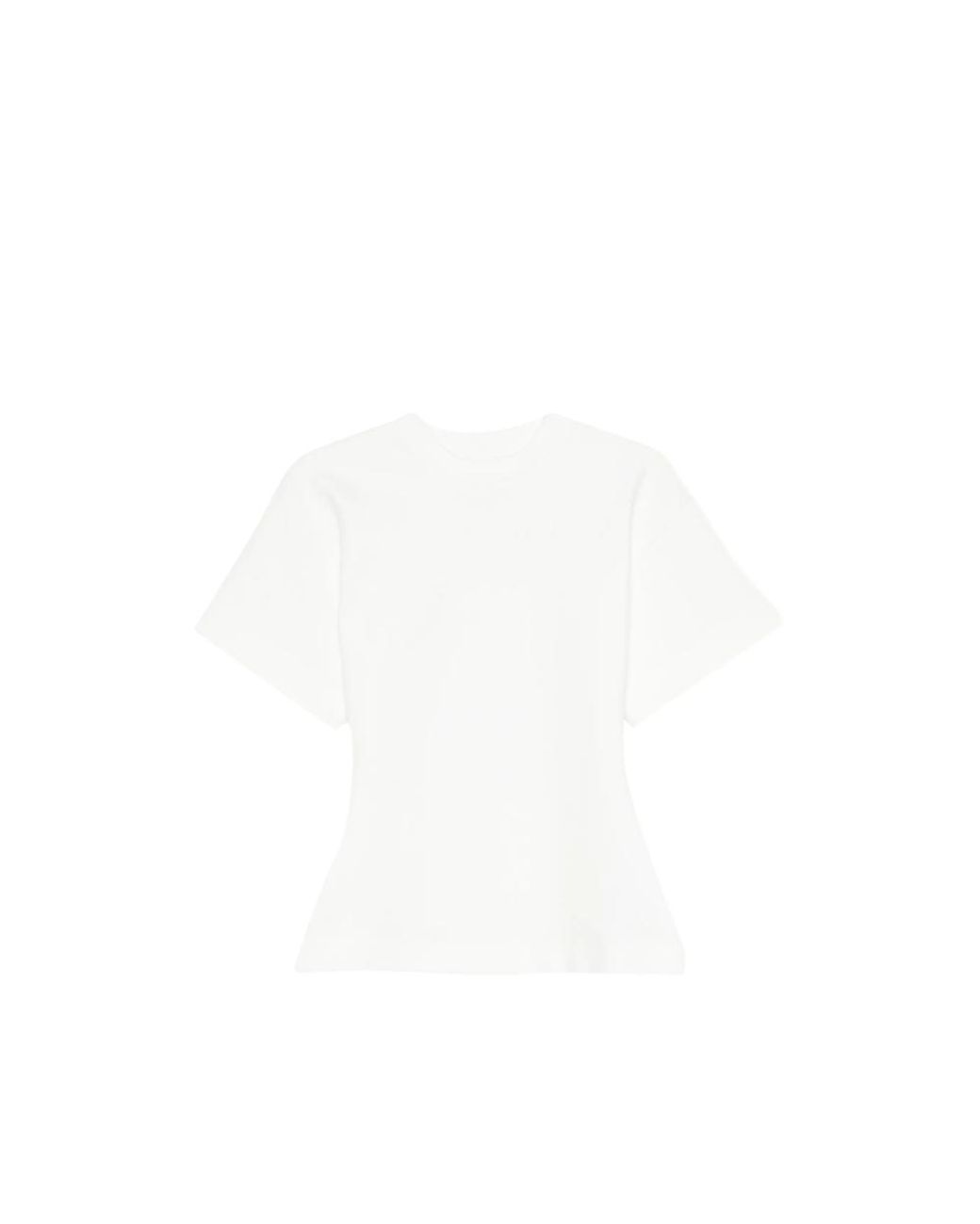 LA PISCINE White Short-Sleeve T-Shirt