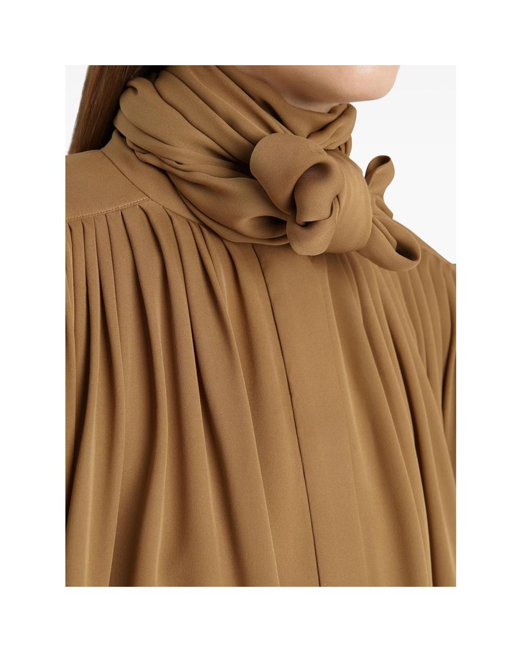 Khaite Brown Vali Top