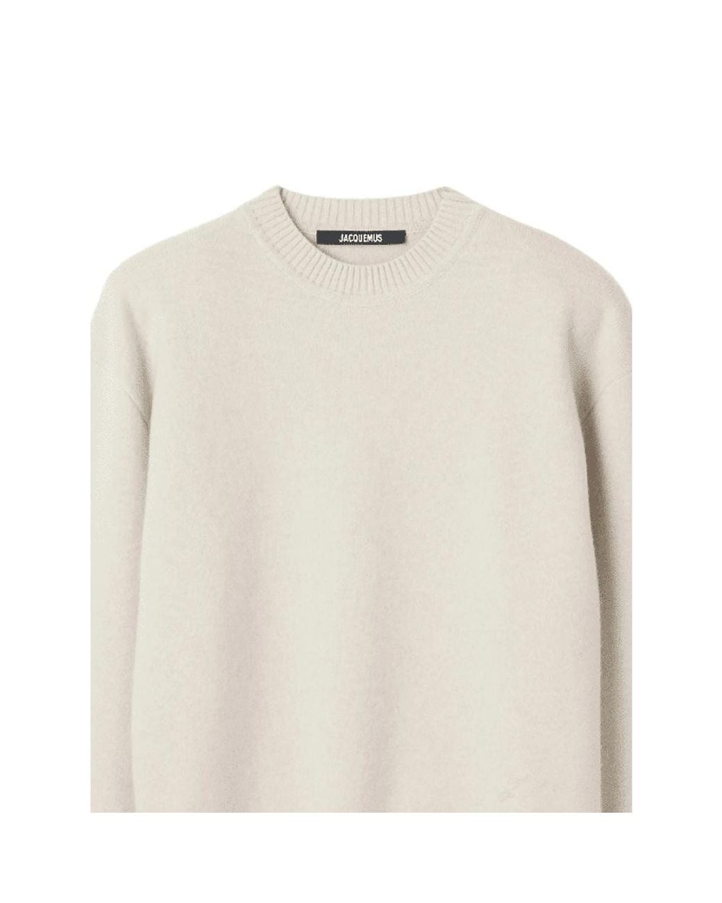 Jacquemus Natural Neutrals Sweaters & Knitwear for men