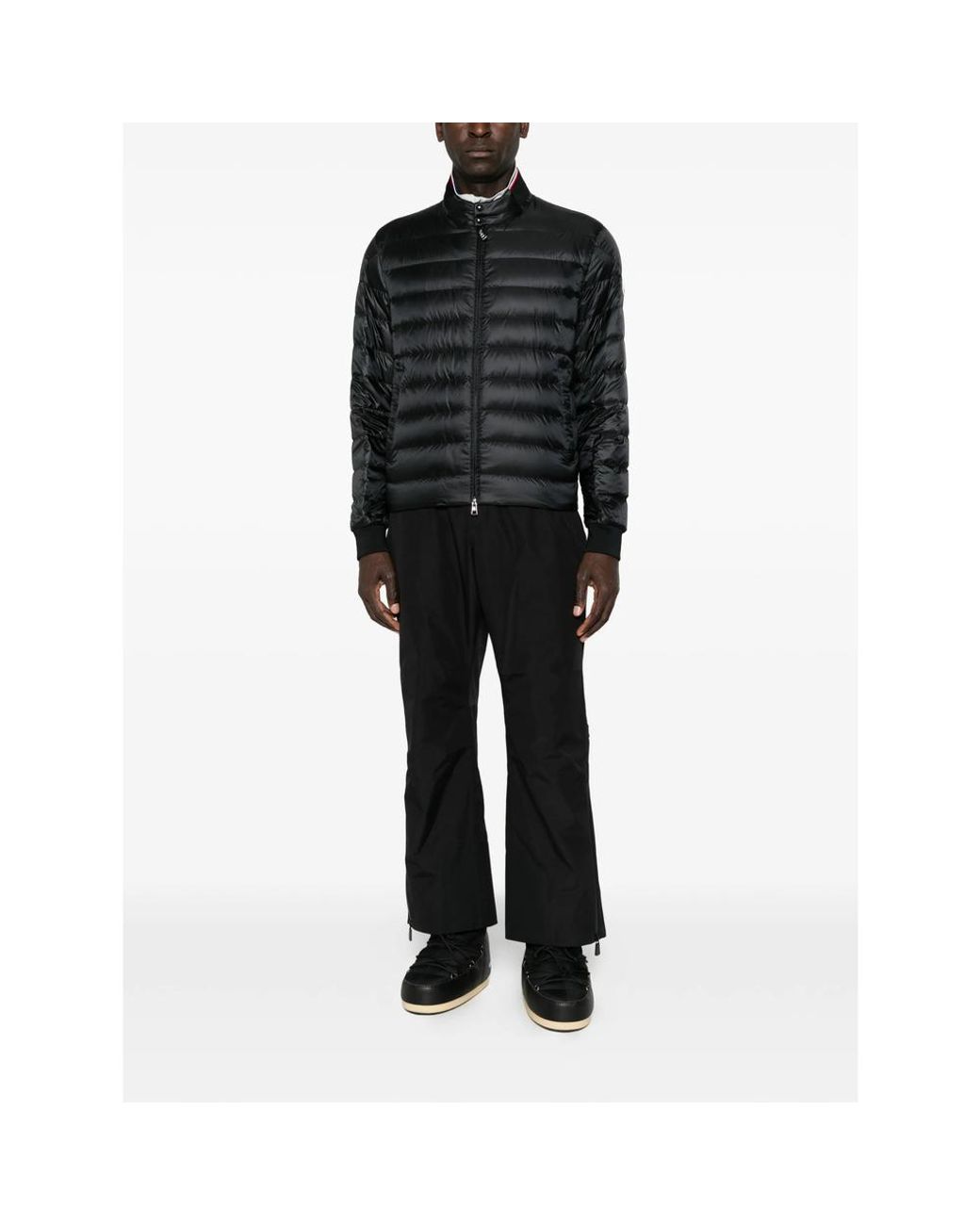 Moncler Gray Insulated Gore-Tex Ski Bib for men