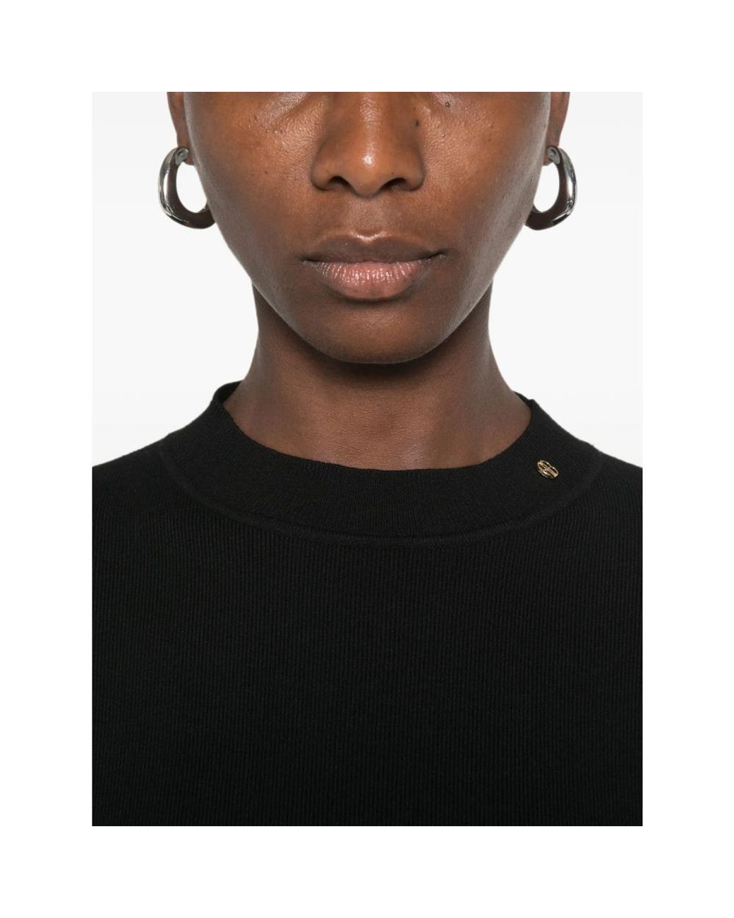 Anine Bing Black Imane Dress