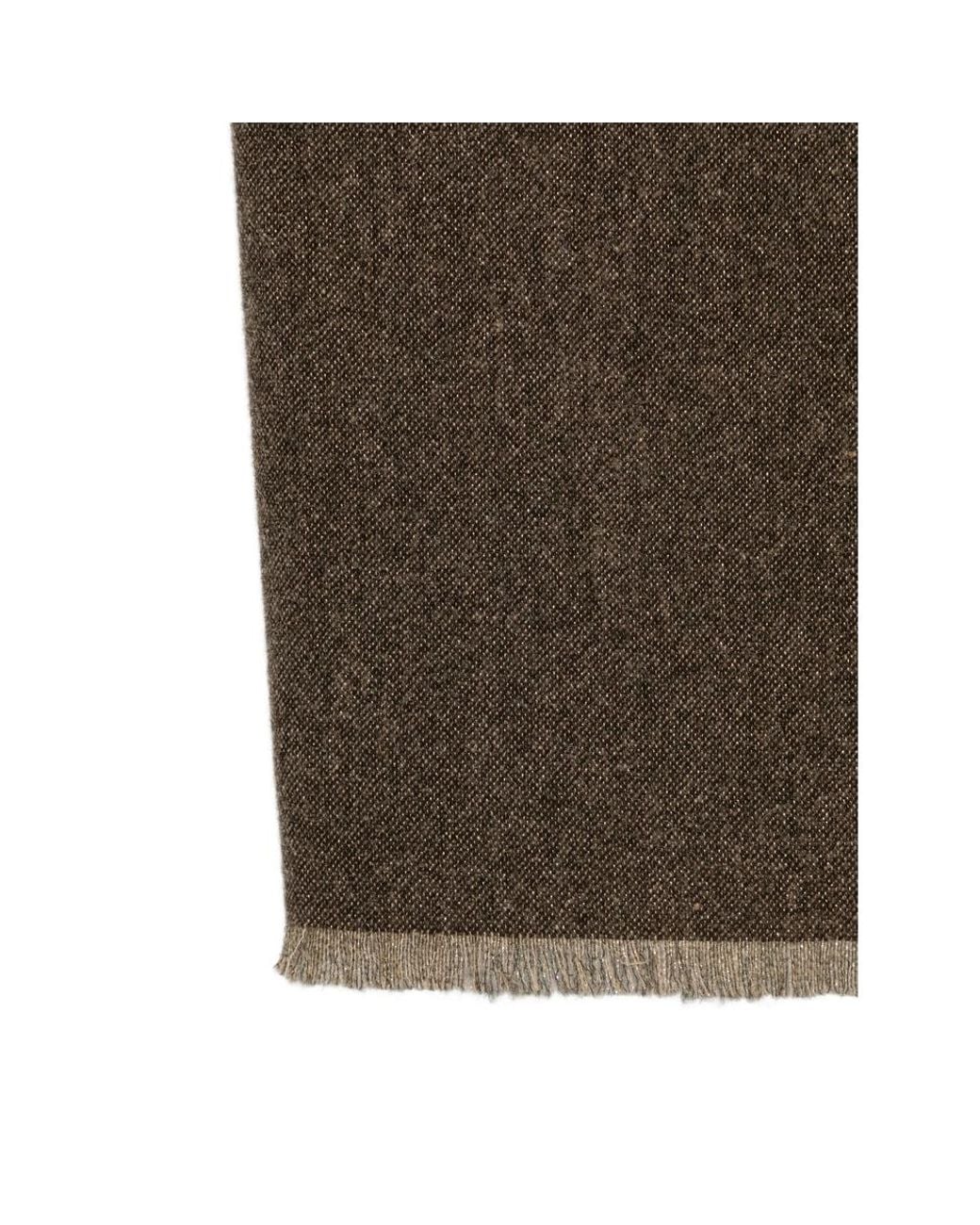 Brunello Cucinelli Brown Scarves