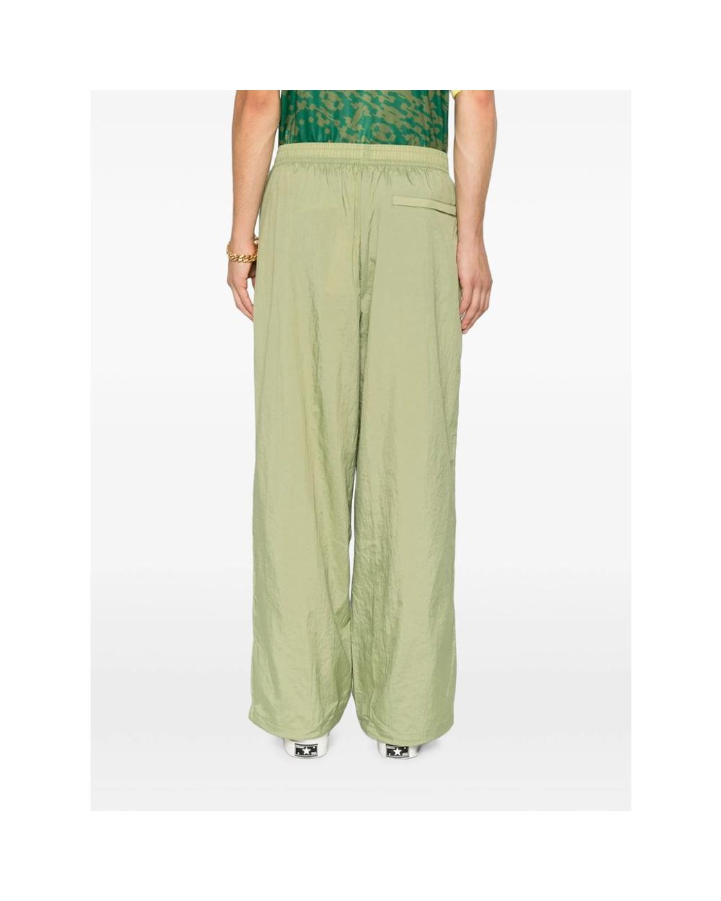PUMA Green Trousers-Neutrals for men
