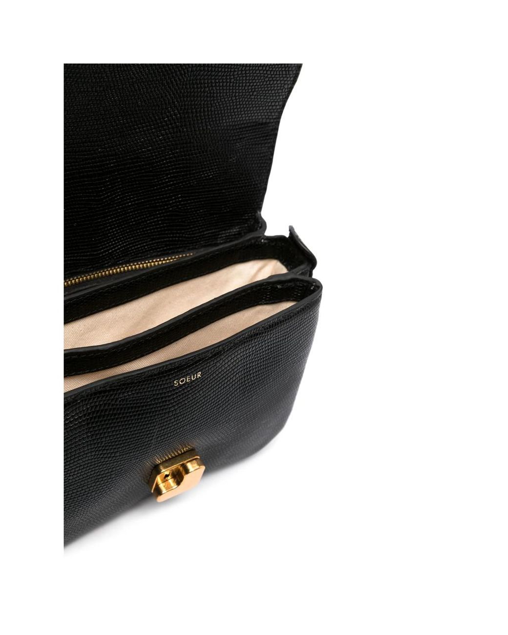 Soeur Black Mini Bellissima Crossbody Bag