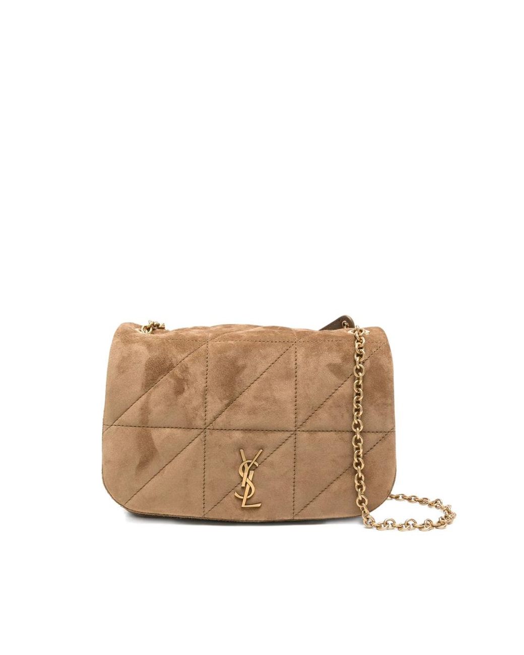 Saint Laurent Brown Shoulder Bags