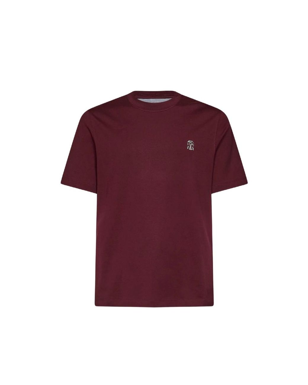 Brunello Cucinelli Purple T-Shirts & Vests for men