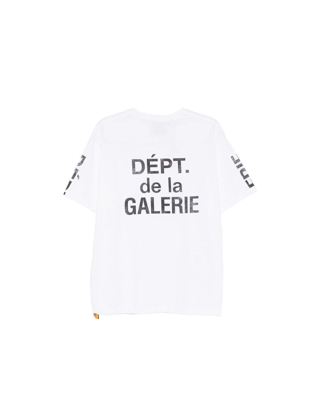 GALLERY DEPT. White French Collector Cotton T-Shirt for men