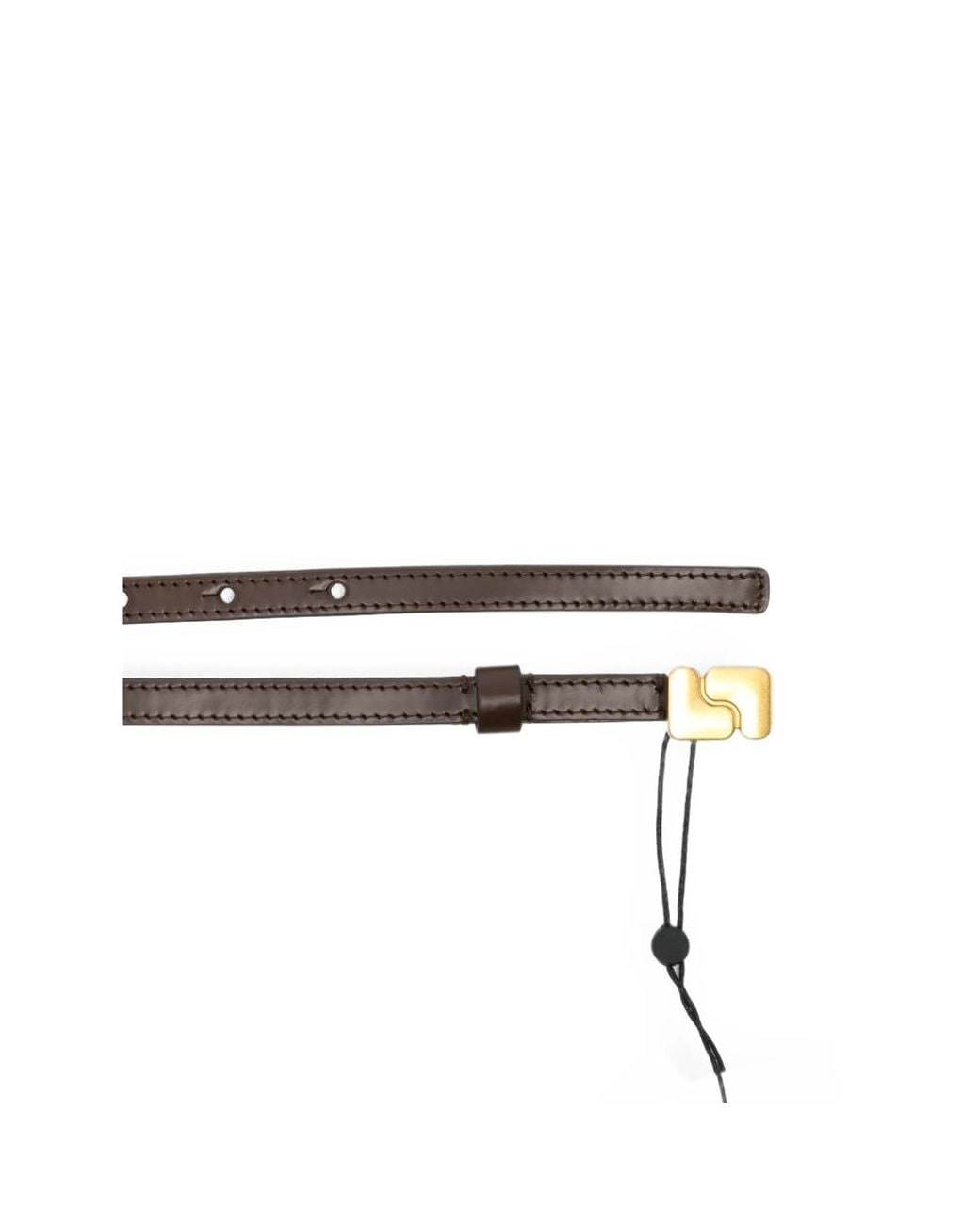 Soeur Multicolor Logo-Buckle Leather Belt