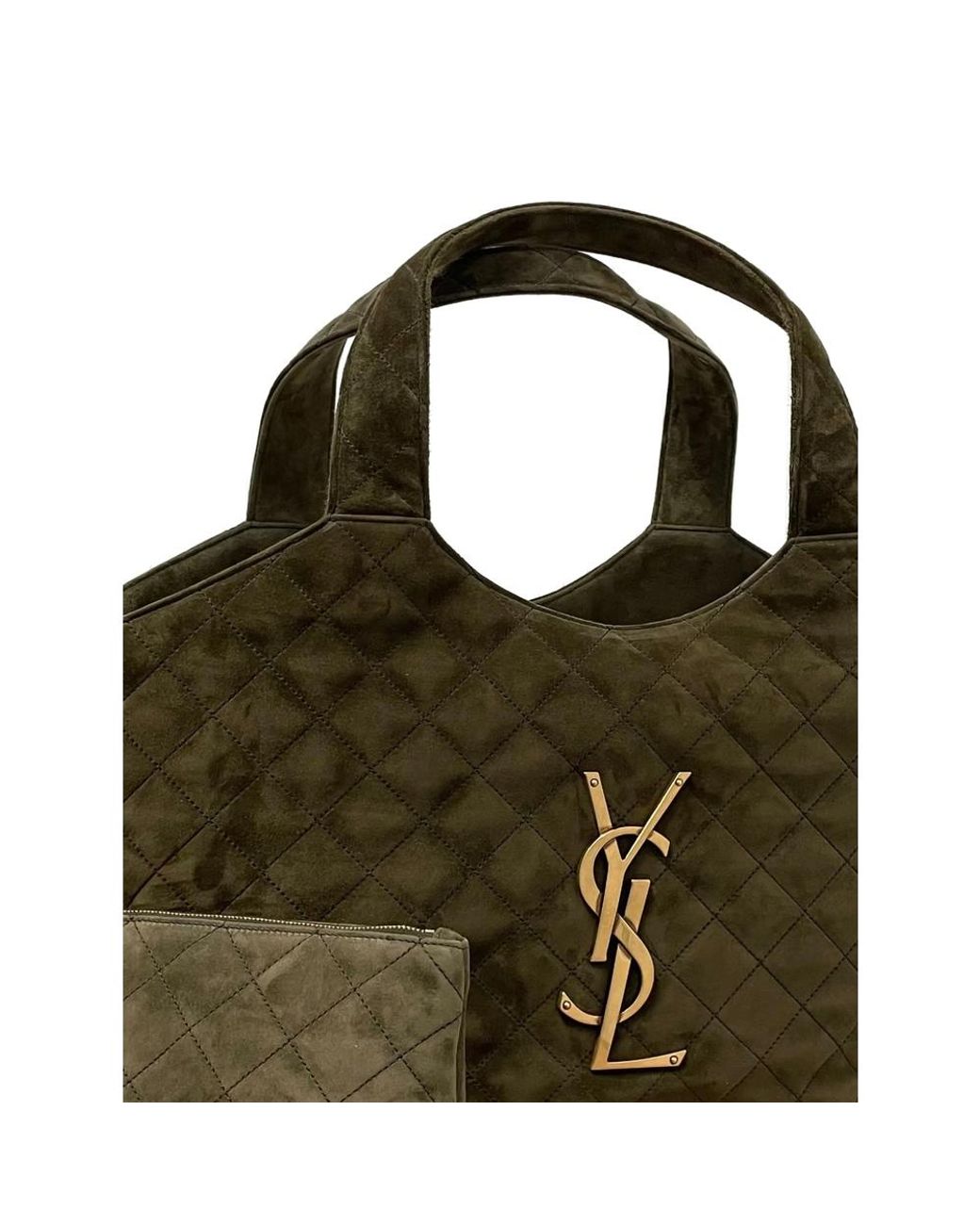 Saint Laurent Green Tote Bags