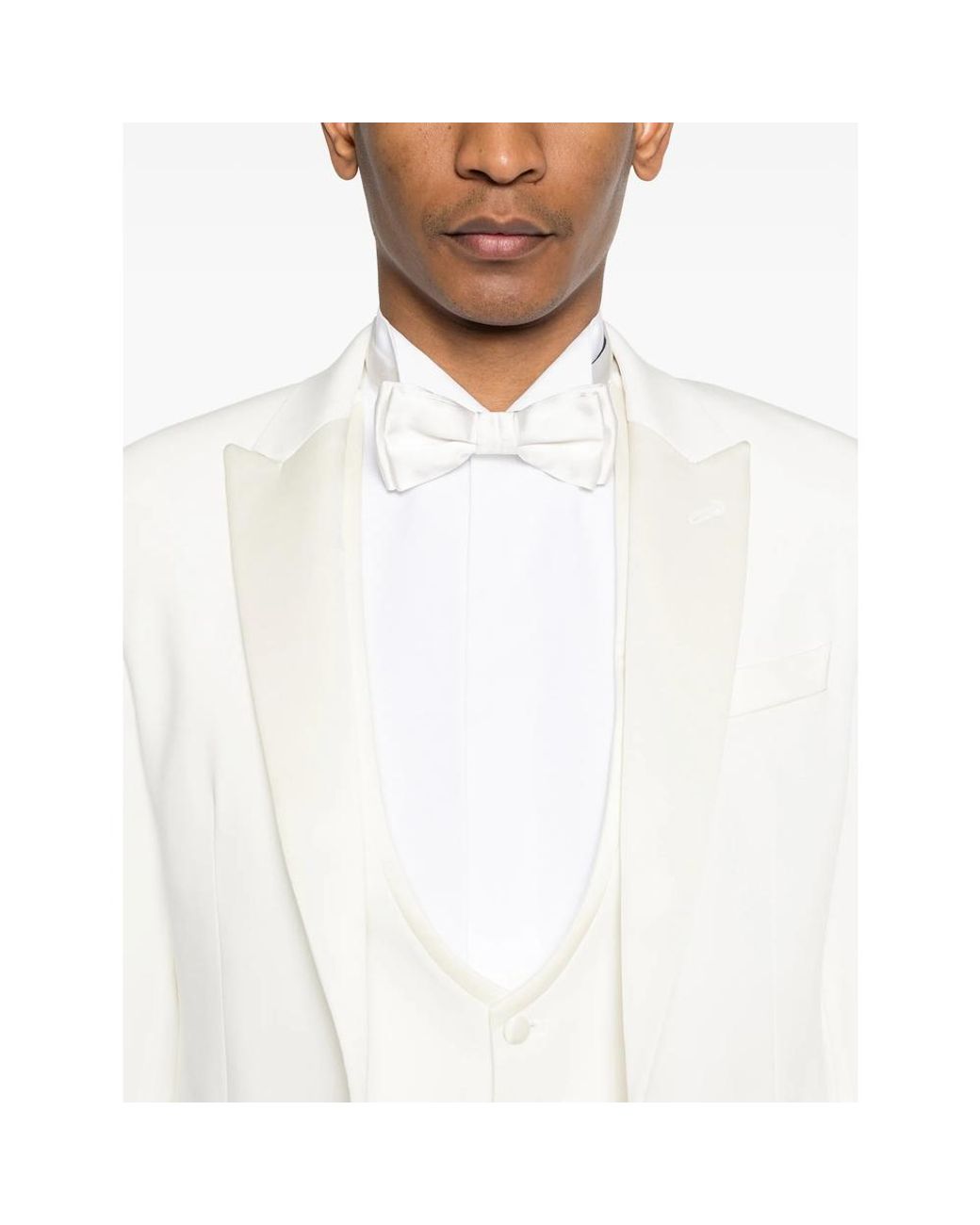 Reveres 1949 White Single-Breasted Suit for men