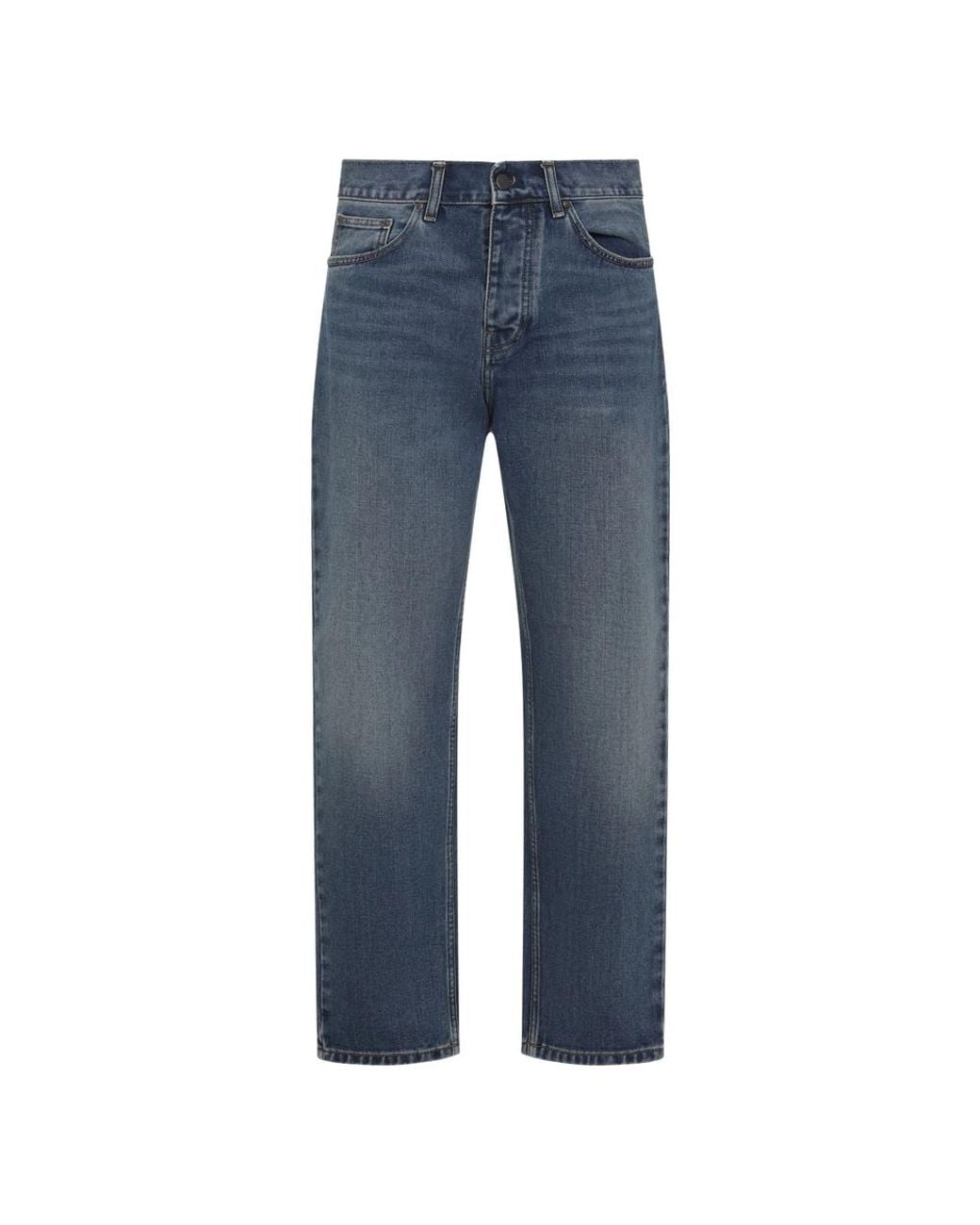Carhartt Blue Newel Trousers for men