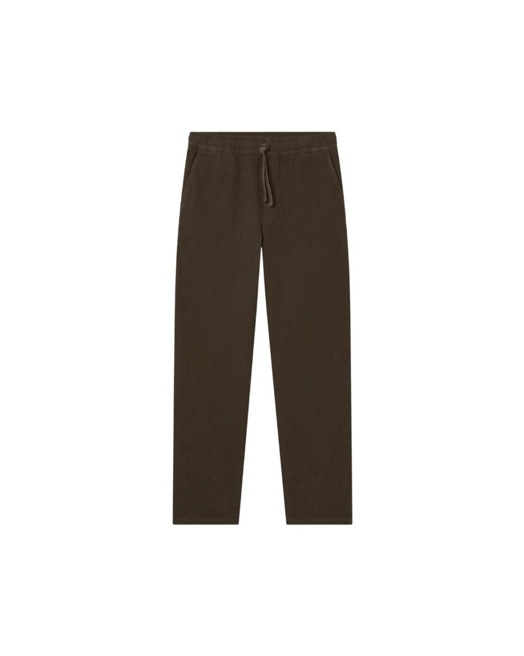 A.P.C. Brown A. P.C. Vincent Drawstring Trousers for men