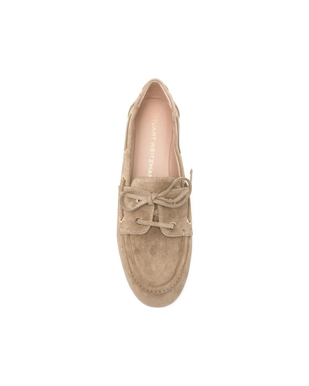 Stuart Weitzman Natural Tinsley Moccasins