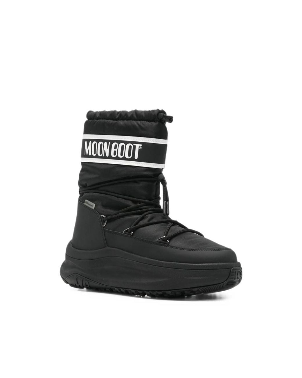 Moon Boot Black Tote Bags