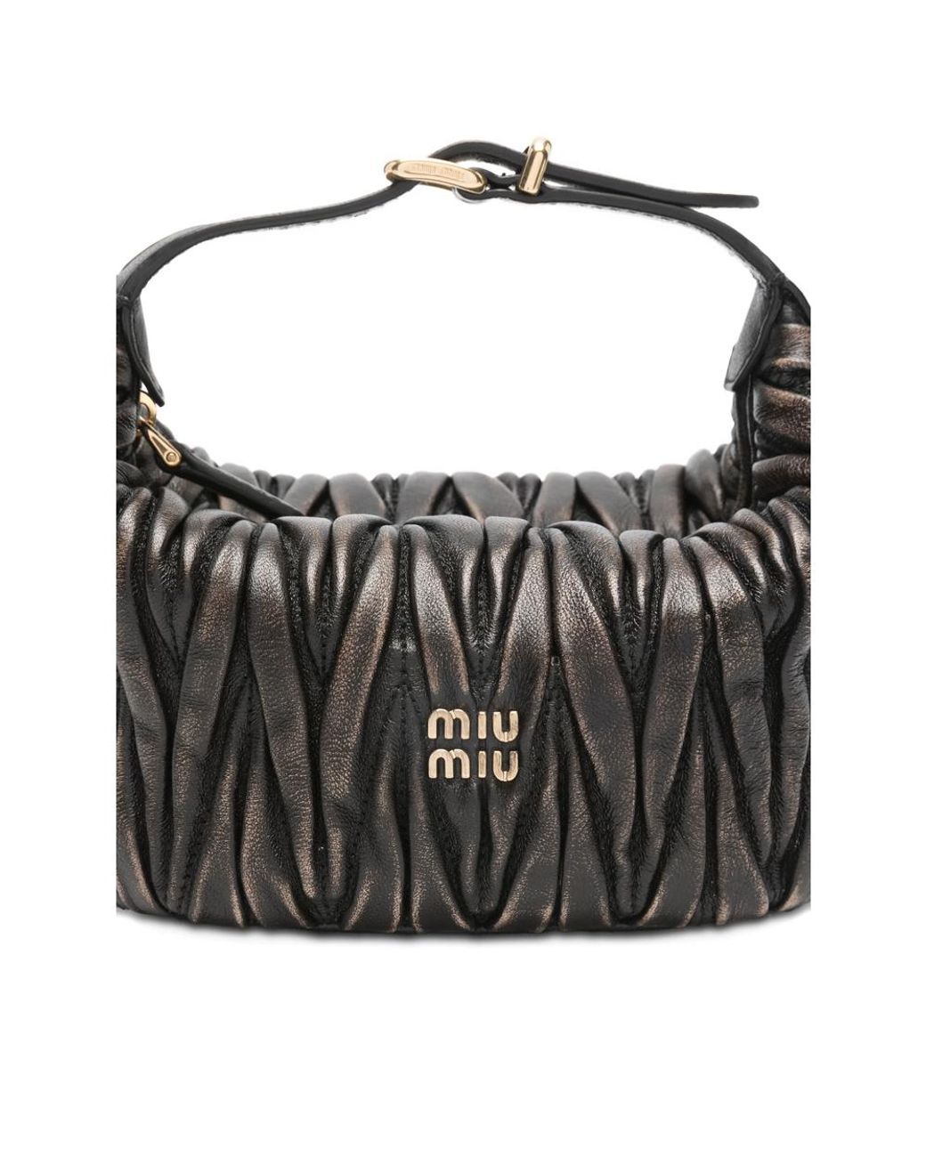 Miu Miu Black Shoulder Bags
