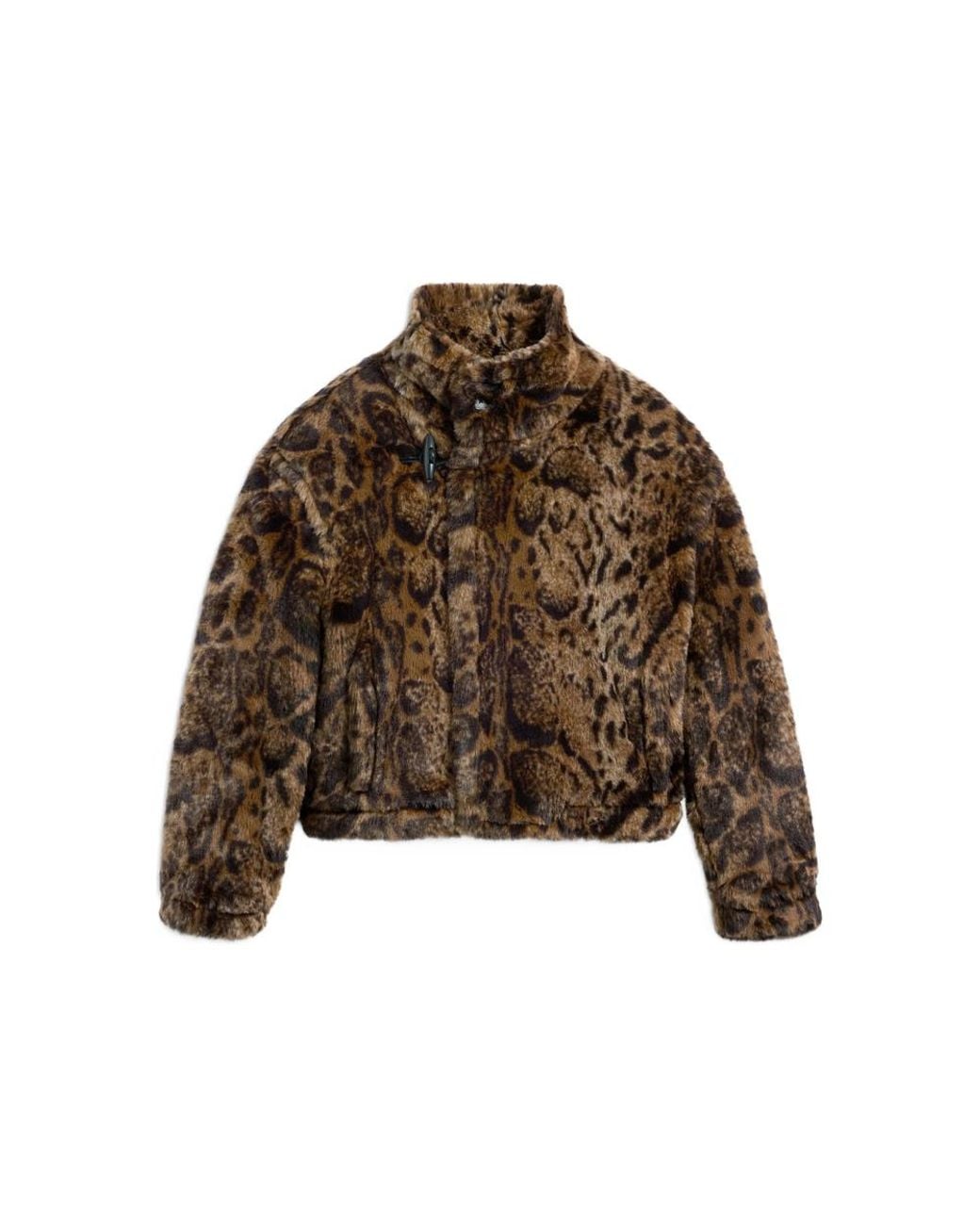 Jacquemus Brown Le Fernando Faux-Fur Jacket