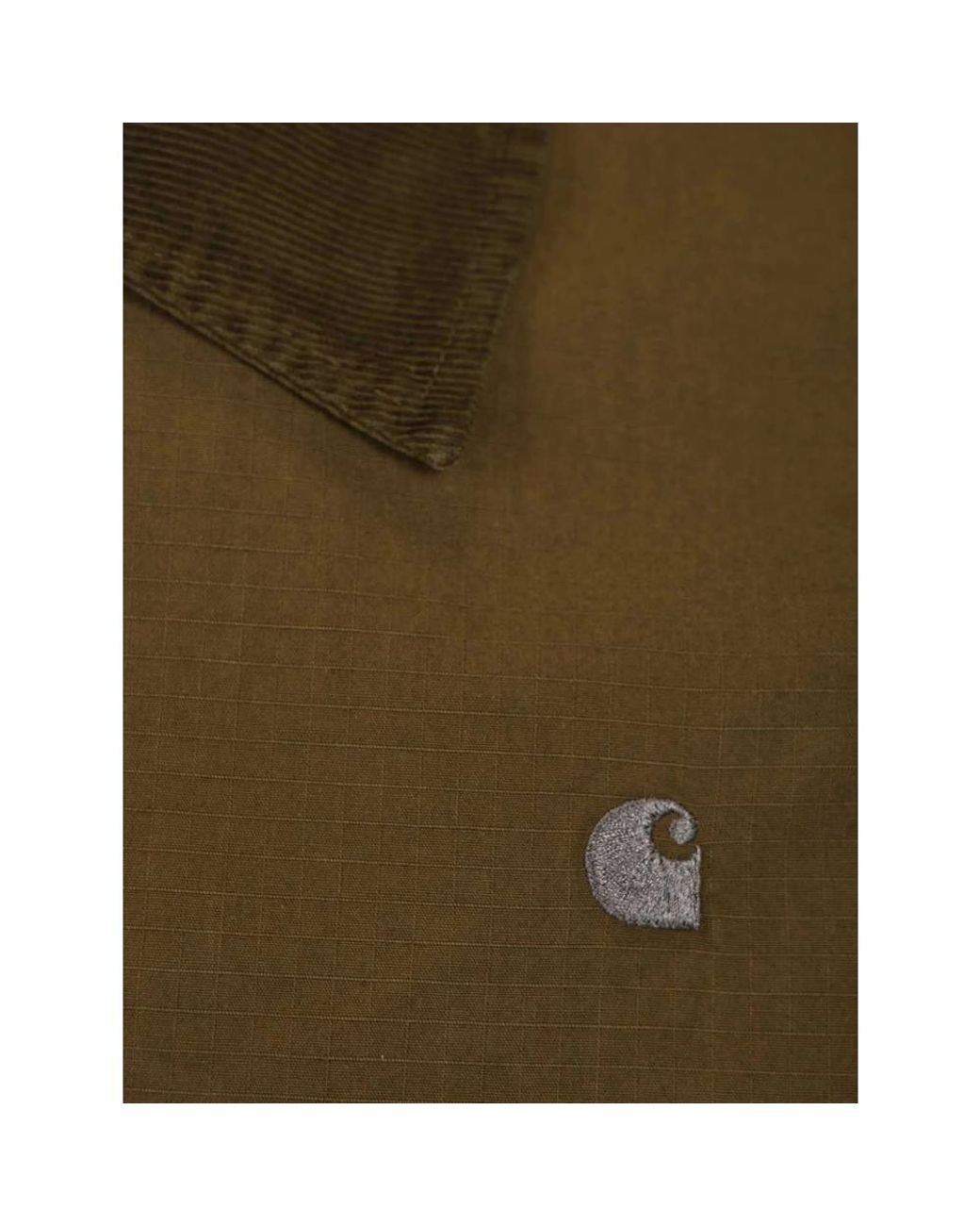 Carhartt Green Jacket Cotton Ripstop for men
