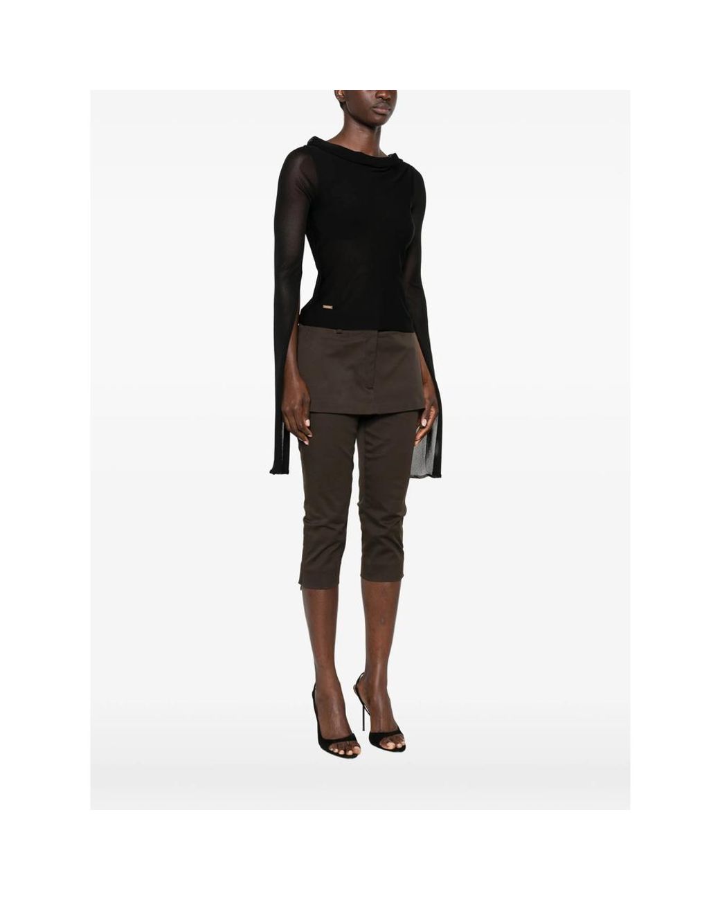 Cult Gaia Black Blouses