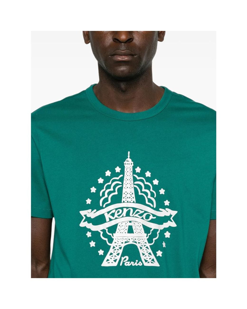 KENZO Green T-Shirts & Vests for men