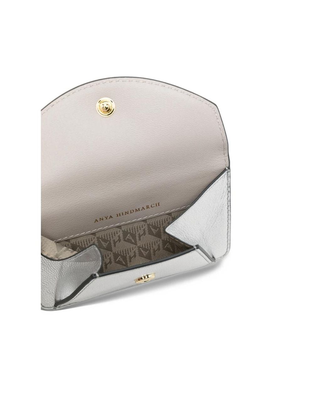 Anya Hindmarch Gray Eyes Card Holder
