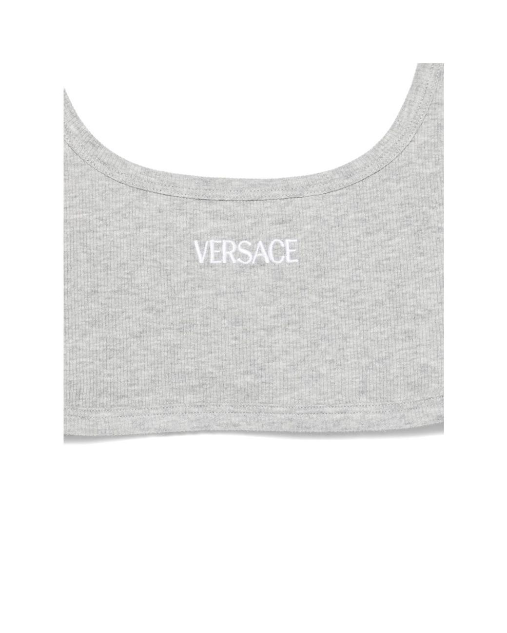 Versace Gray Bras