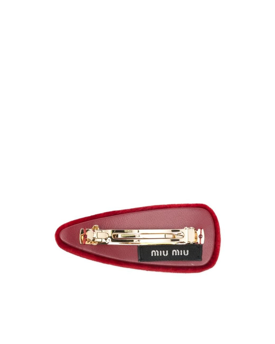 Miu Miu Red Hair Accessories