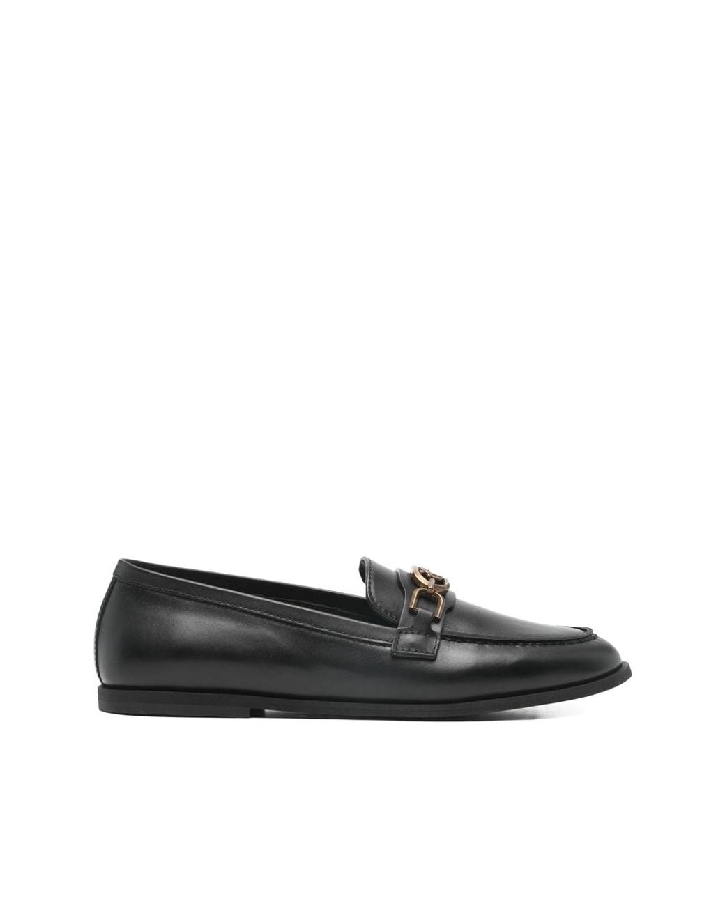 Pinko Black Slip-On Shoes With Almond Toe