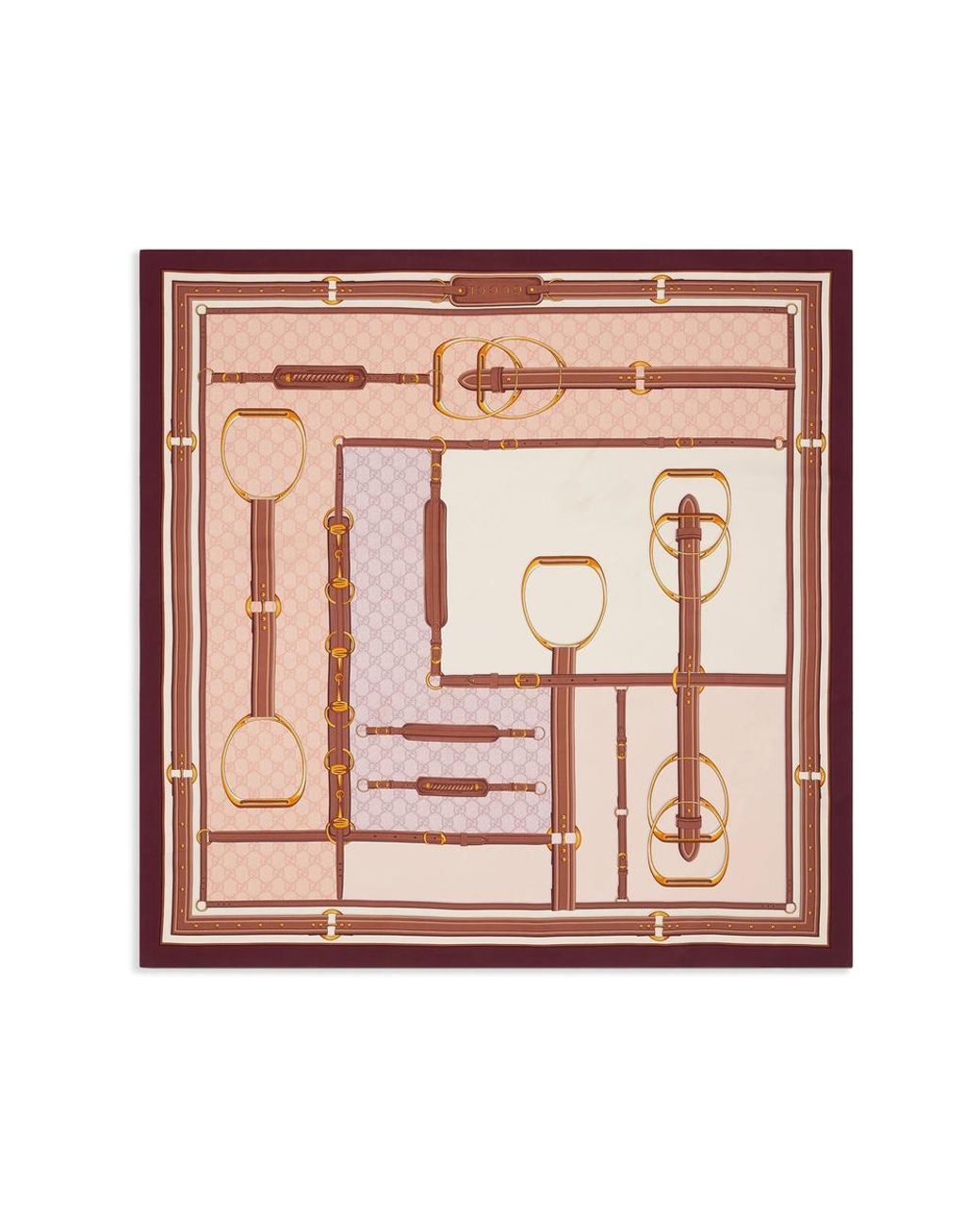 Gucci Pink Neutrals Scarves