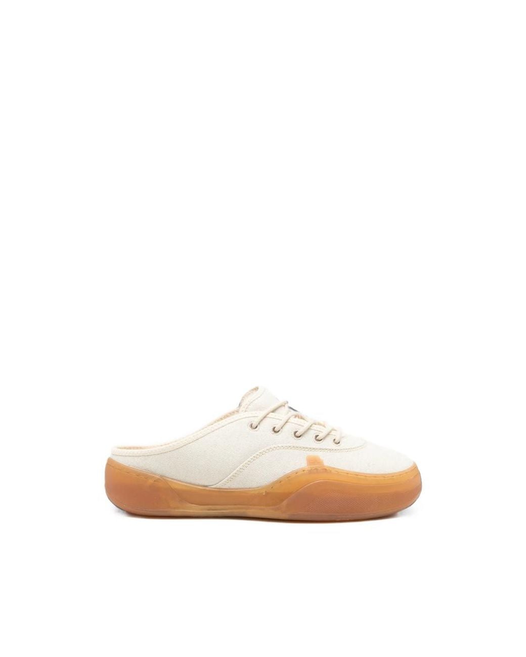 ERL Natural Lace-Up Slip-On Sneakers for men