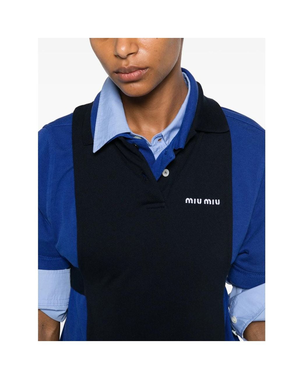 Miu Miu Blue Tops