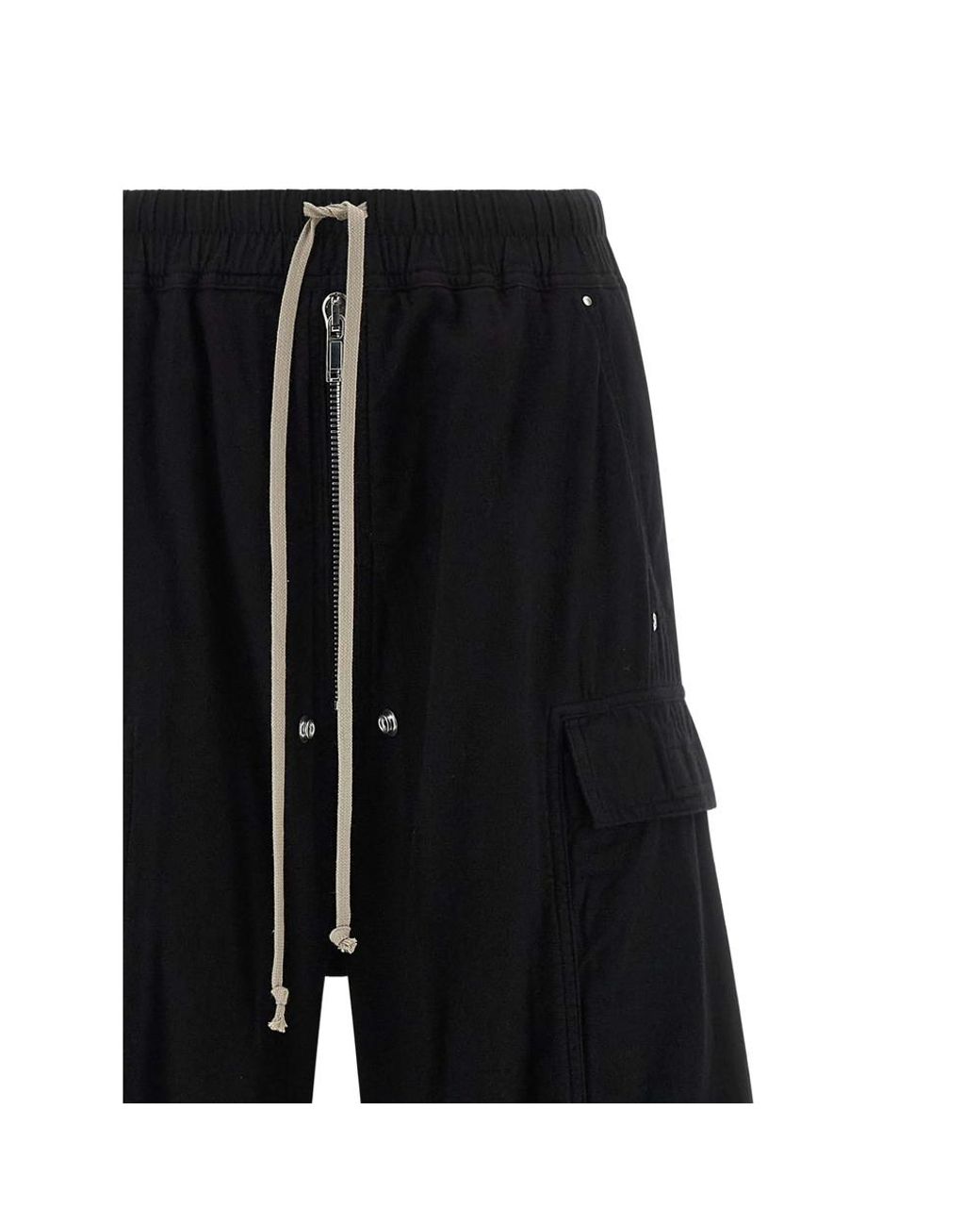 Rick Owens Black Drkshdw Trousers