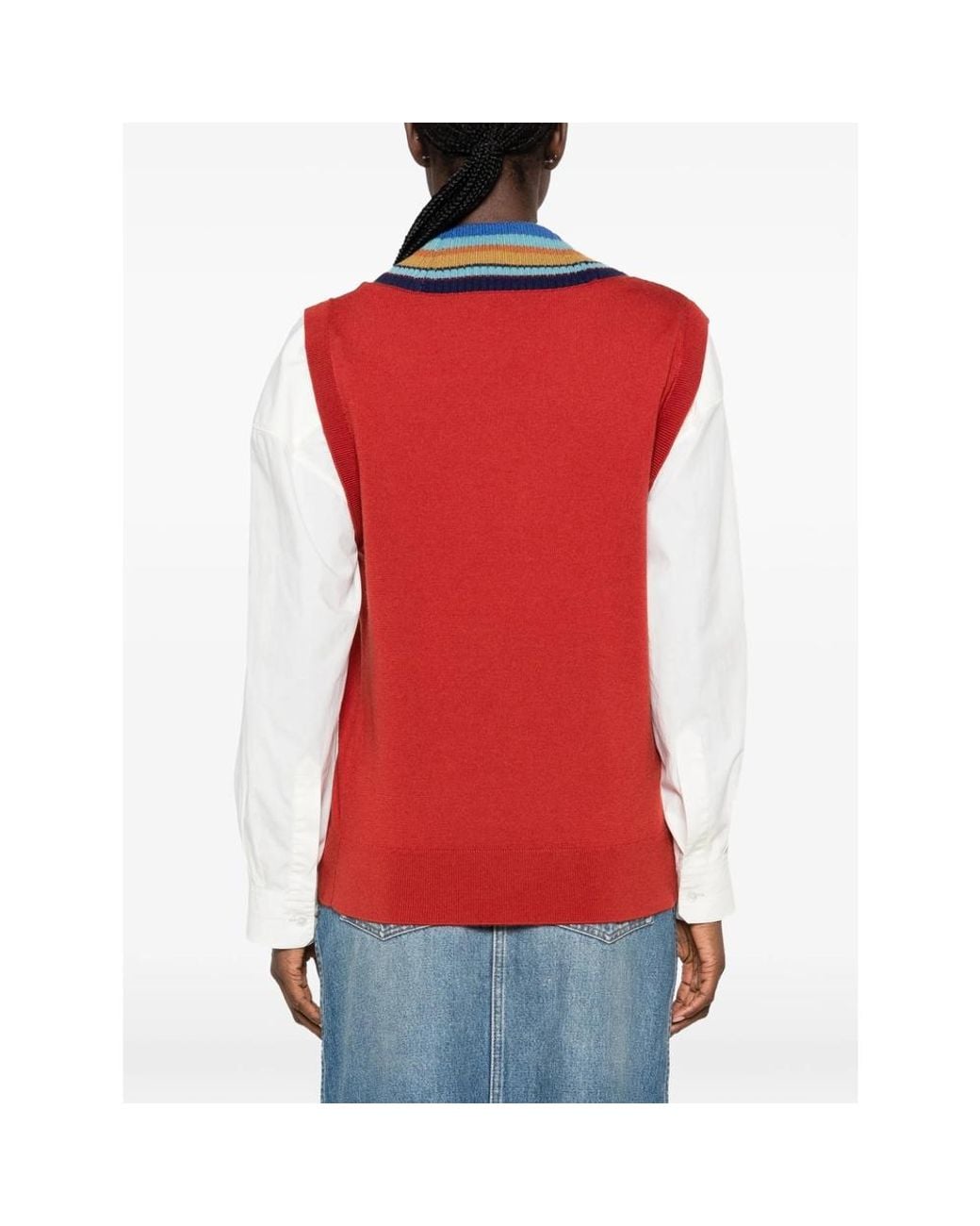 Dries Van Noten Red Tops