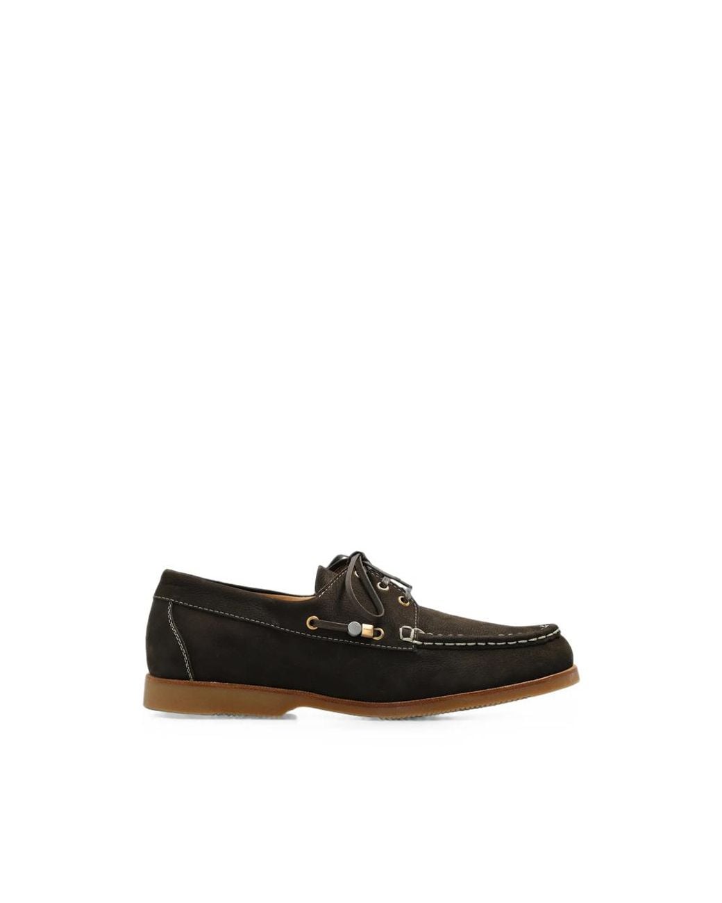 Jacquemus Black The Canotiers Boat Shoes for men