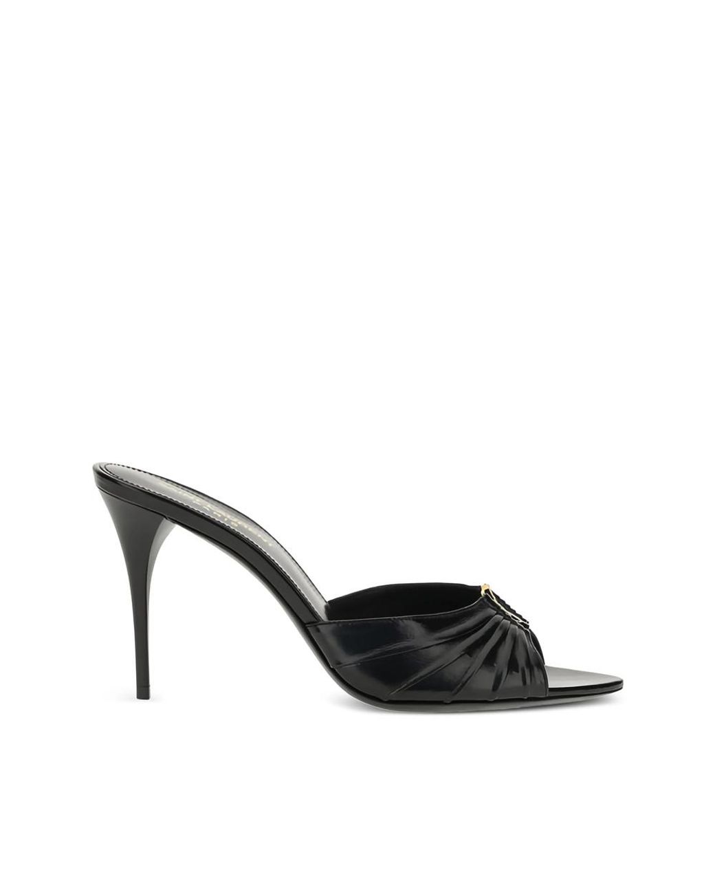 Saint Laurent Black Mules