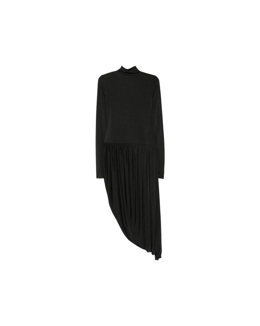 ANDAMANE Black Vesna Asymmetric Dress