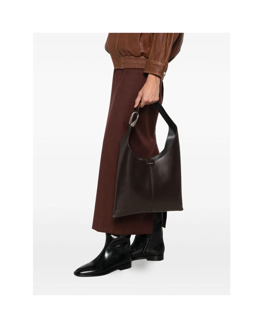 Soeur Black Cosima Leather Shoulder Bag