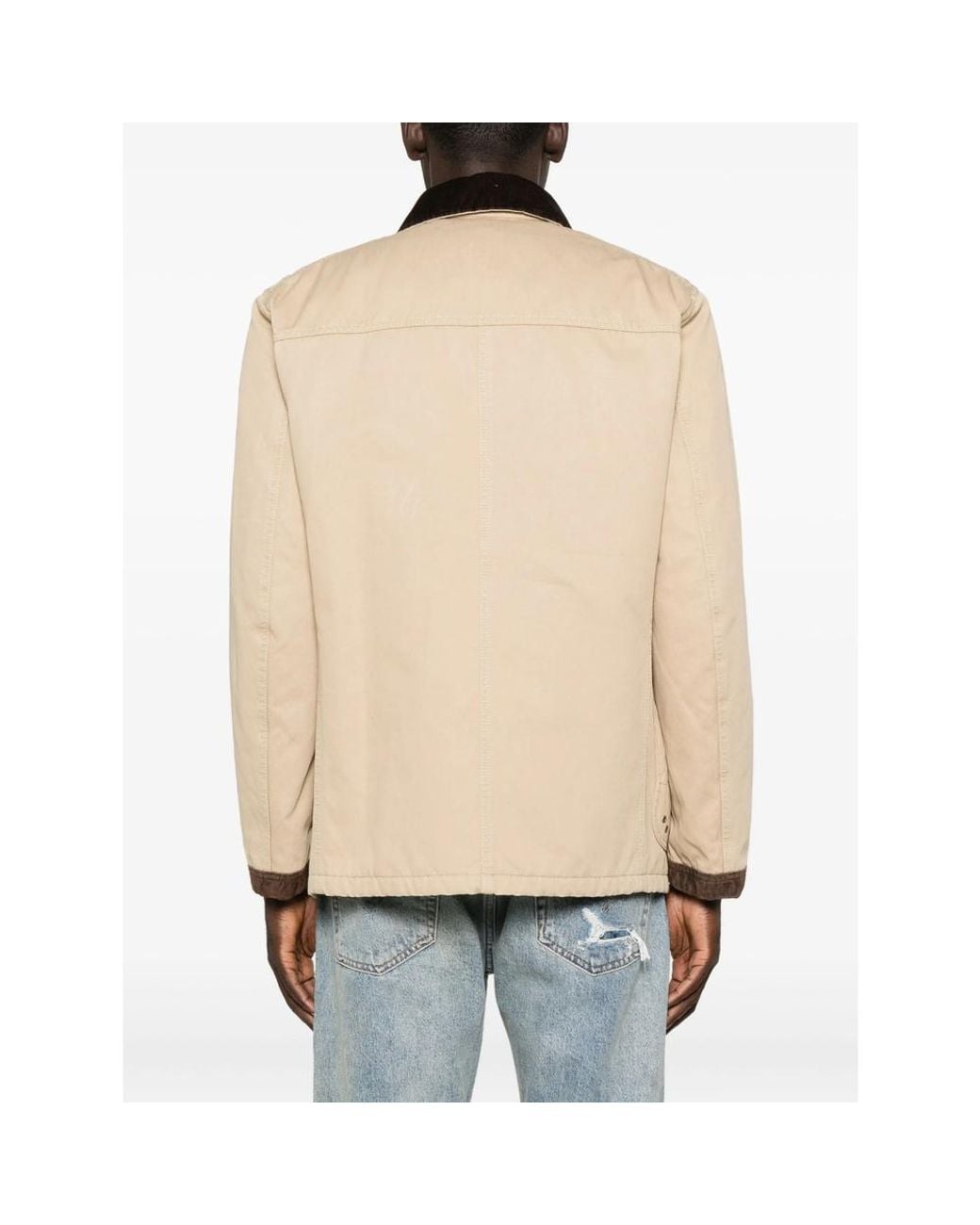 Fay Natural Cotton Coat for men