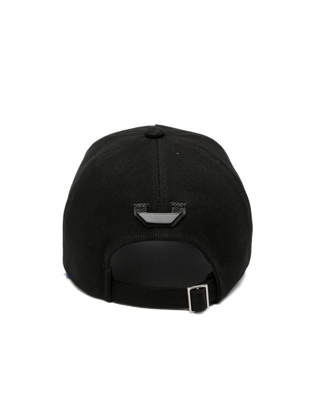 Adererror Black Embroidered-Logo Baseball Cap for men