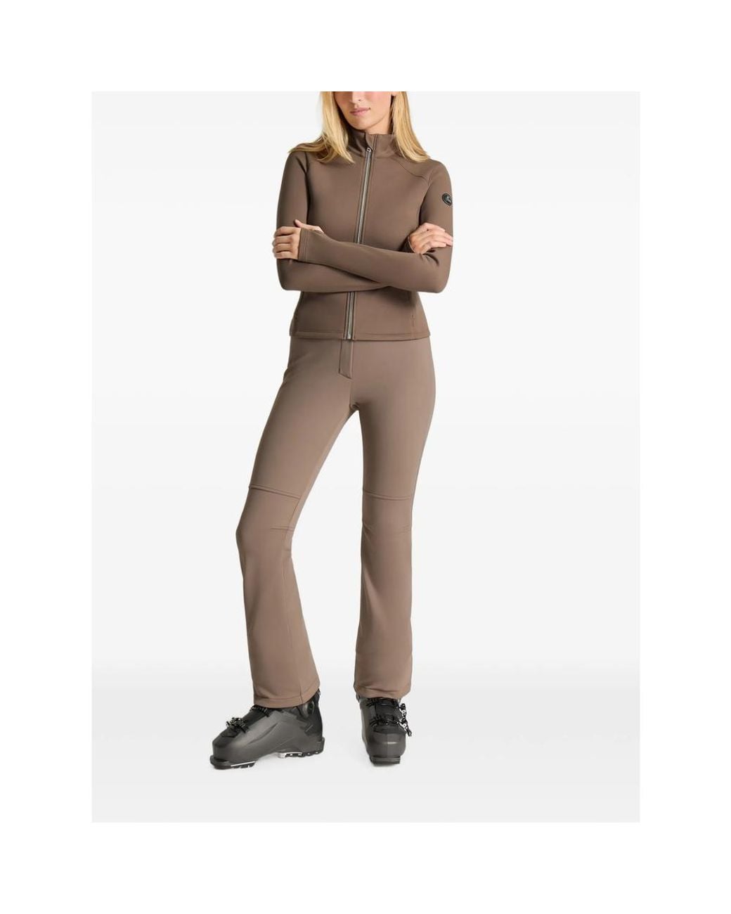 Fusalp Brown Lirvane Mid Layer Jacket