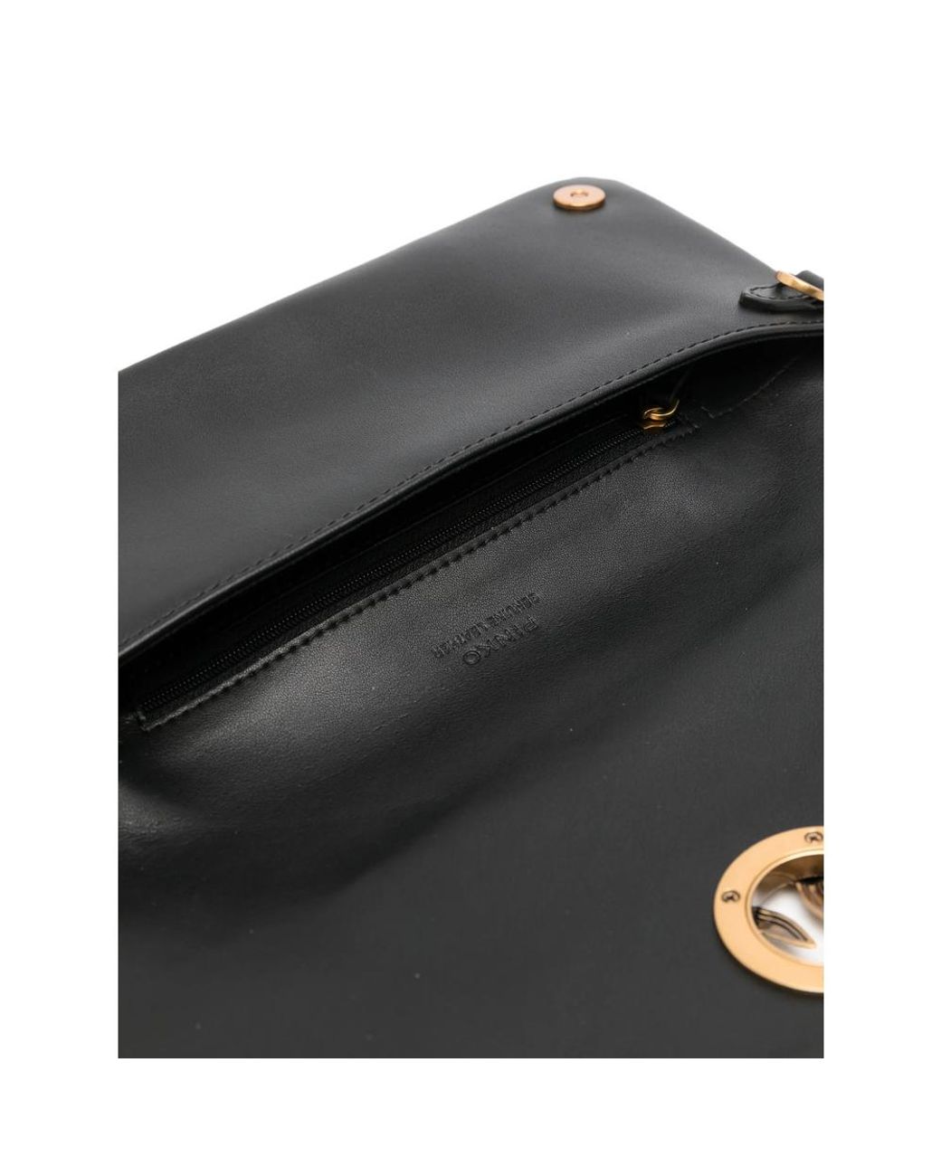 Pinko Black Studded Tote Bag