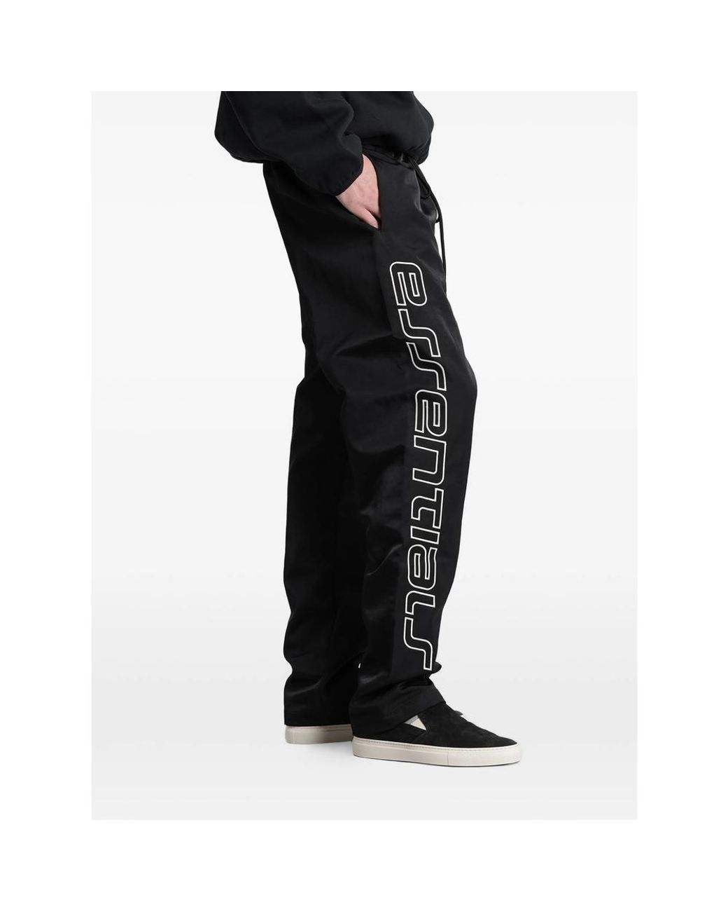 Fear Of God Black Track Pants for men