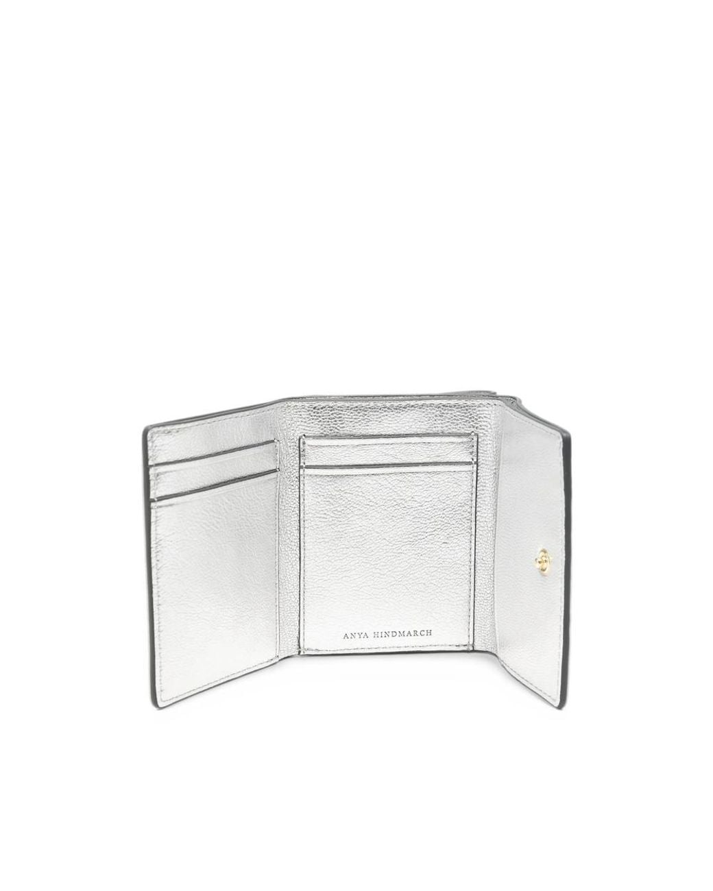 Anya Hindmarch White Eyes Leather Wallet