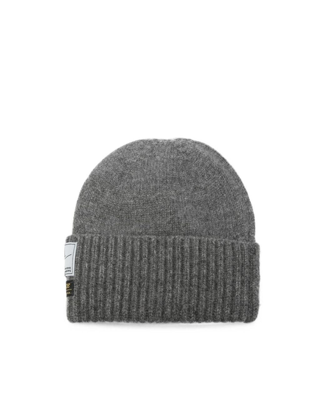 B.B. Wallace Gray B. B. Wallace Peyton Ribbed-Knit Beanie Hat