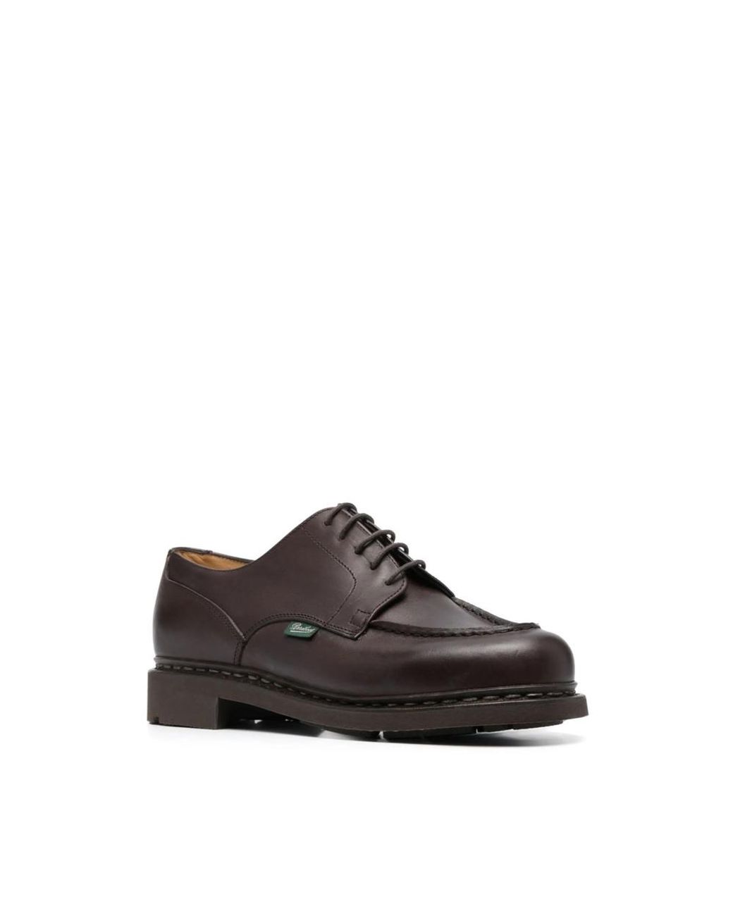 Paraboot Brown Derby Shoes for men