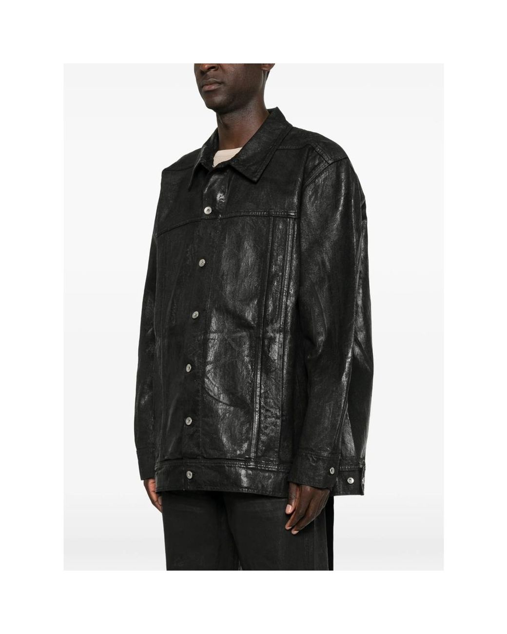 Rick Owens Gray Drkshdw Jackets for men