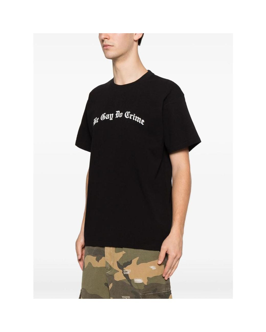 DAGGER Black Short-Sleeve T-Shirt for men