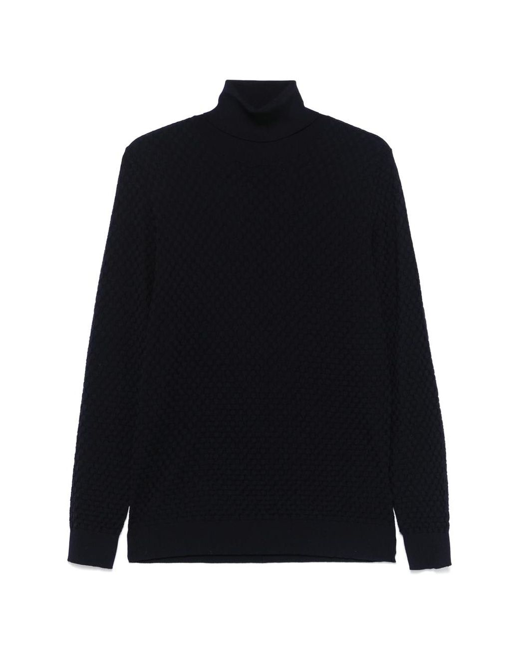 GOES BOTANICAL Black Dolcevita Sweater for men