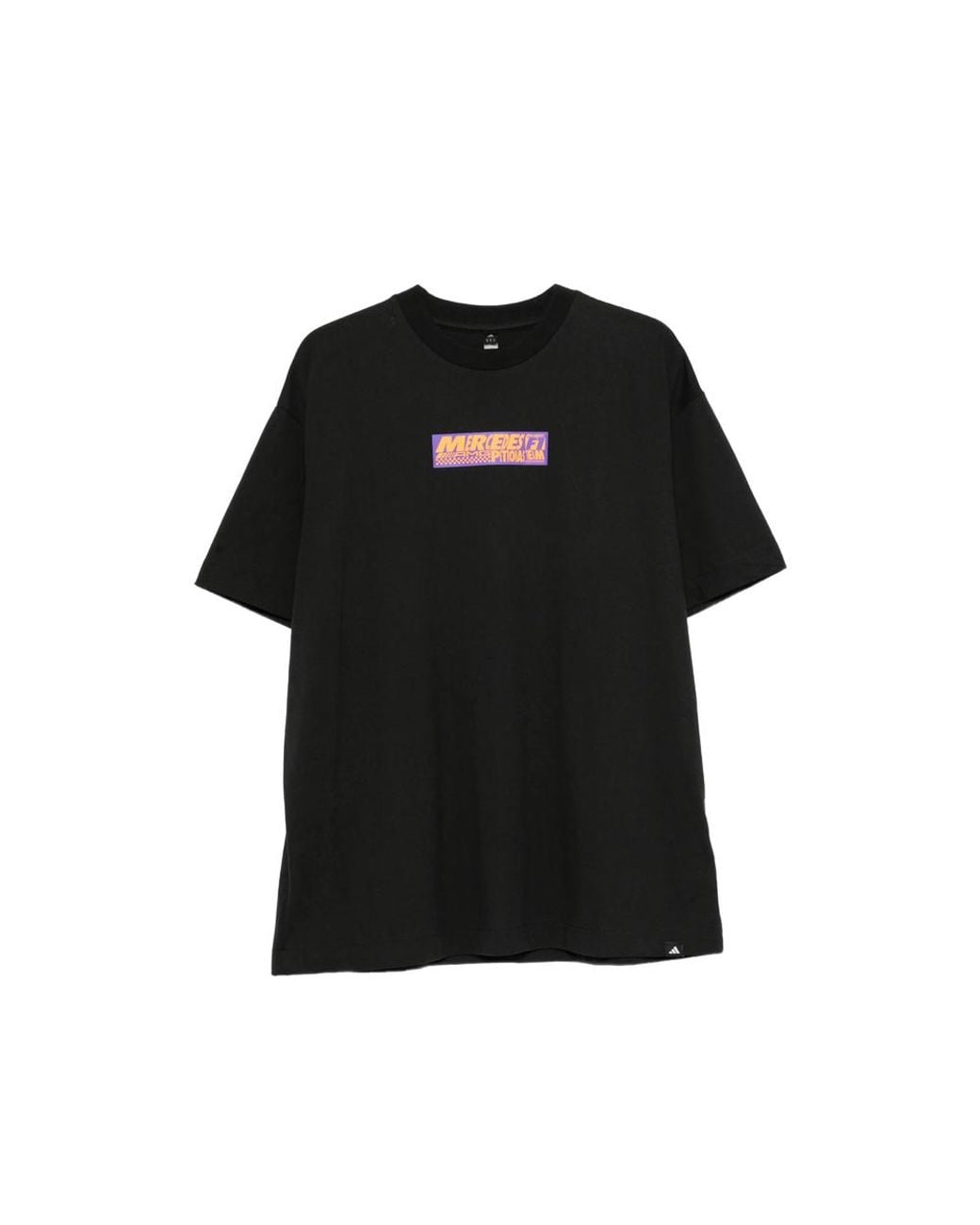 Adidas Black Mercedes-Amg Petronas F1 T-Shirt for men